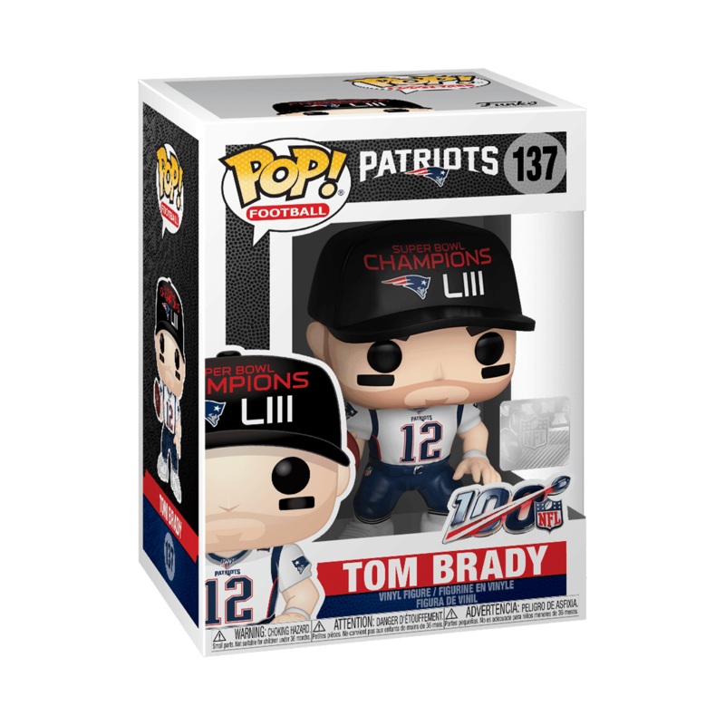 Tom Brady New England Patriots NFL Funko Pop Vinyl SB Champ 3.75″ Figure