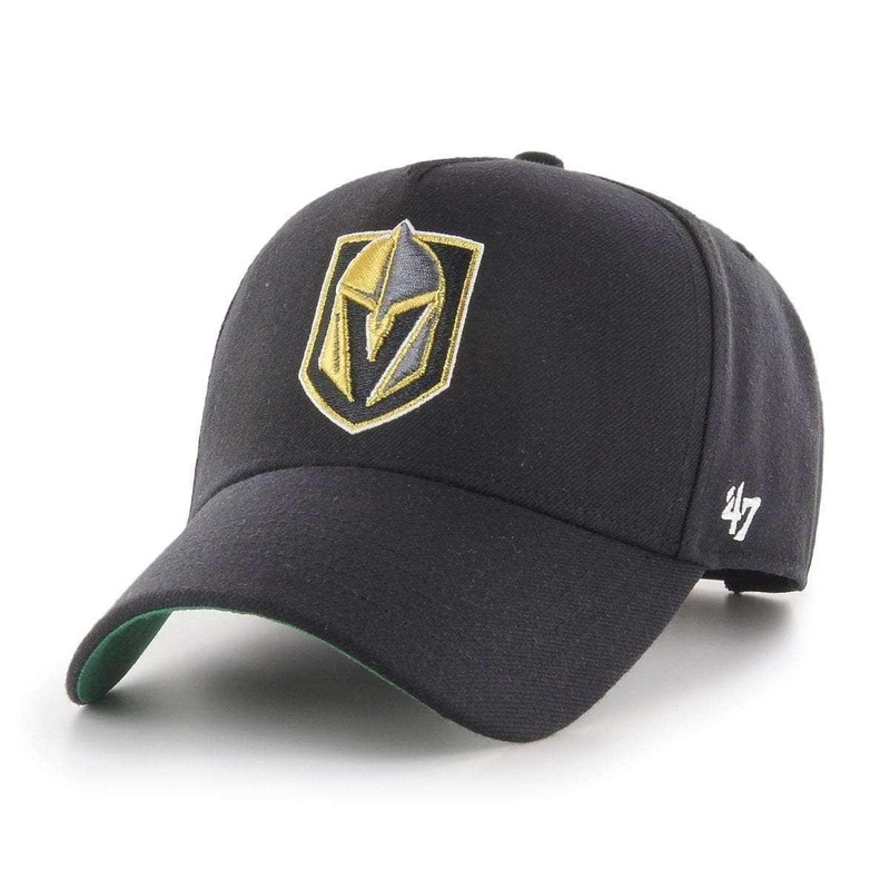 Vegas Golden Knights 47 NHL Team MVP DT Pinch Curve Snapback Hat – Black