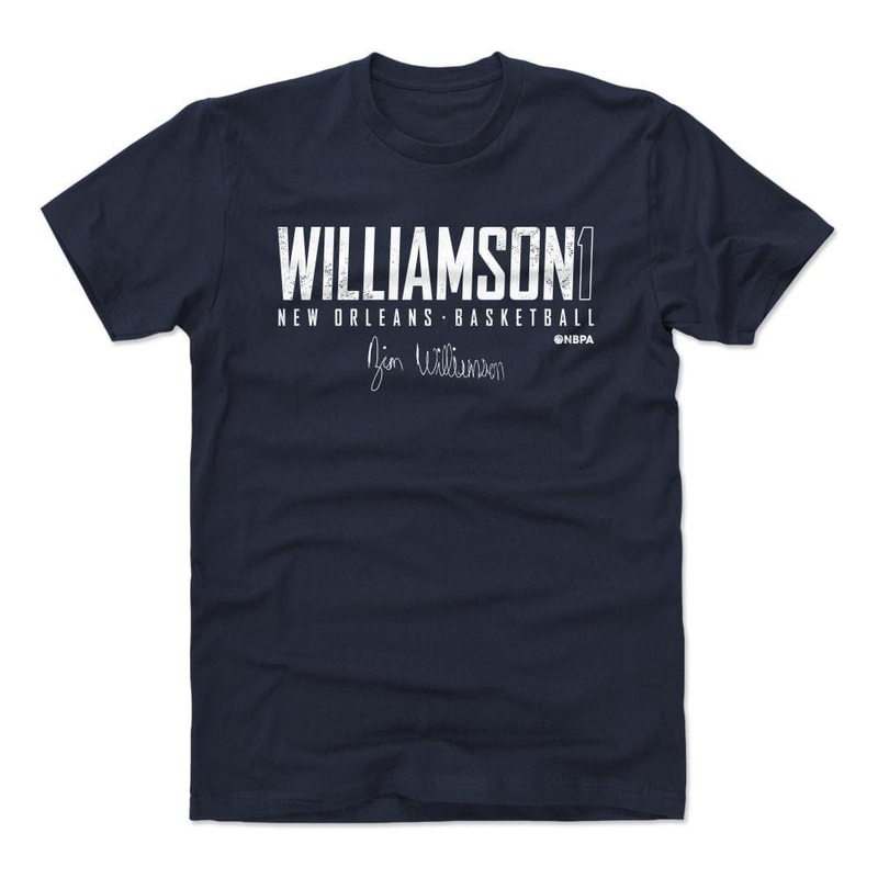 Zion Williamson New Orleans Pelicans 500 Level NBA Elite T-Shirt – Navy