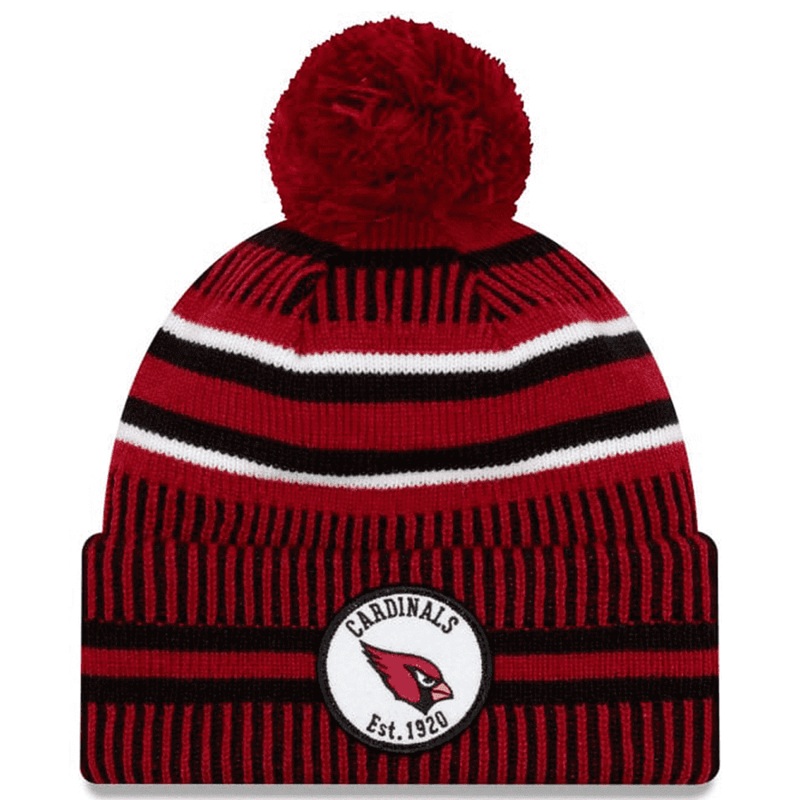 Arizona Cardinals New Era NFL 2019 Sideline Home Knit Beanie – Cardinal