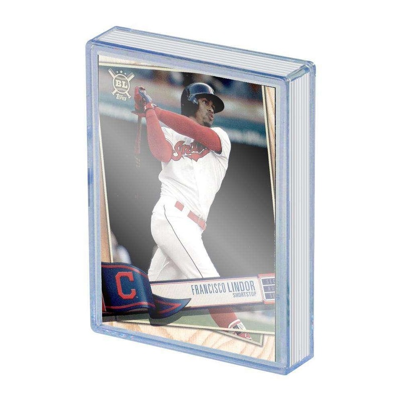 Cleveland Indians Topps MLB 2019 Season 10 Trading Card Team Set