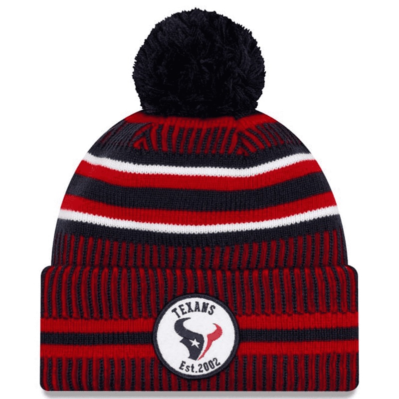 Houston Texans New Era NFL 2019 Sideline Home Knit Beanie – Navy