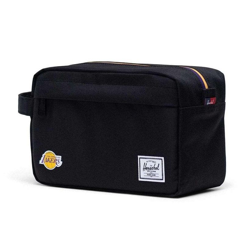 Los Angeles Lakers Herschel NBA Chapter Travel Bag – Black