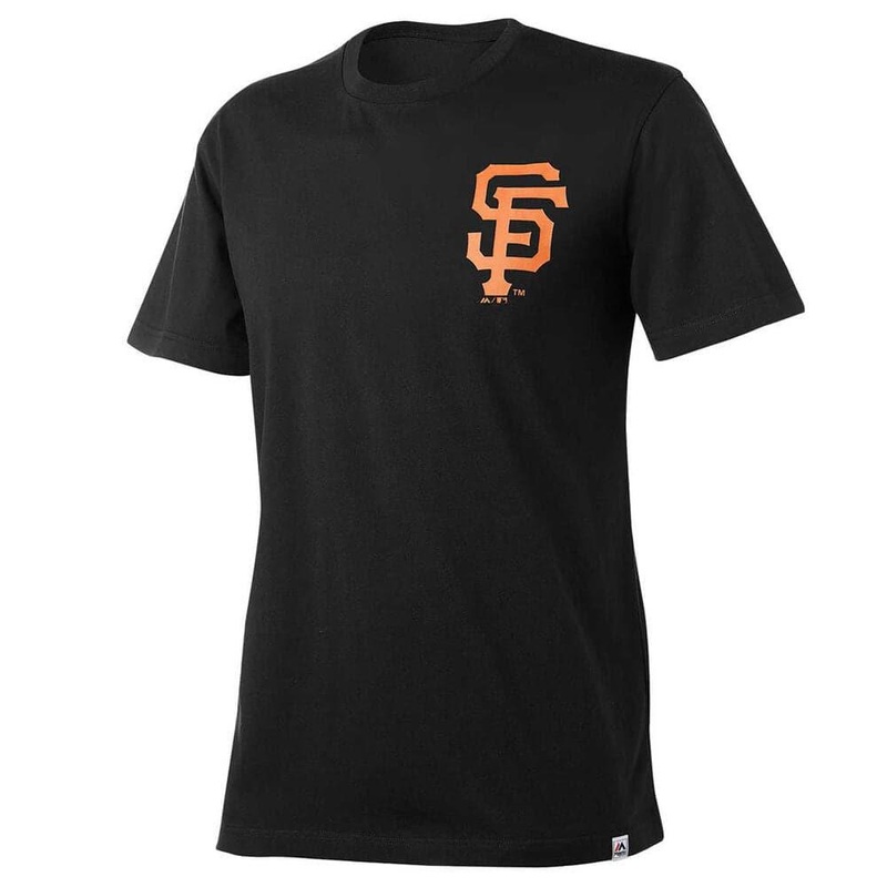 San Francisco Giants Majestic MLB Drimer T-Shirt – Black