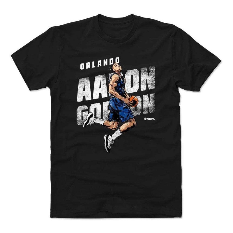 Aaron Gordon Orlando Magic 500 Level NBA Dunk T-Shirt – Black