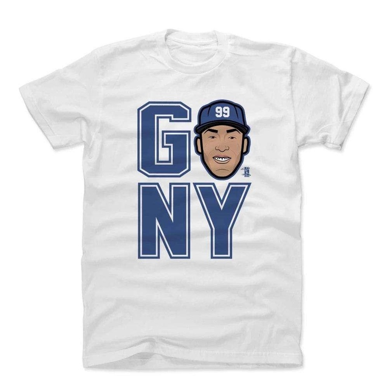 Aaron Judge New York Yankees 500 Level MLB Go NY T-Shirt – White
