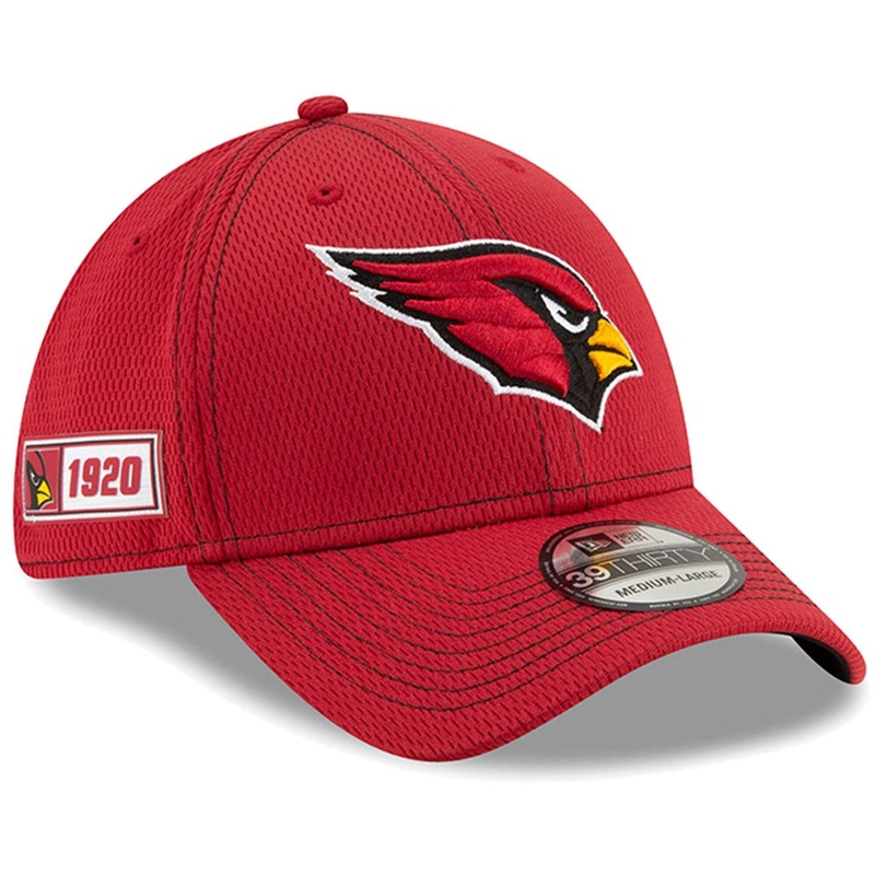 Arizona Cardinals New Era NFL 2019 Sideline Road 39THIRTY Stretch-Fit Curve Hat – Cardinal