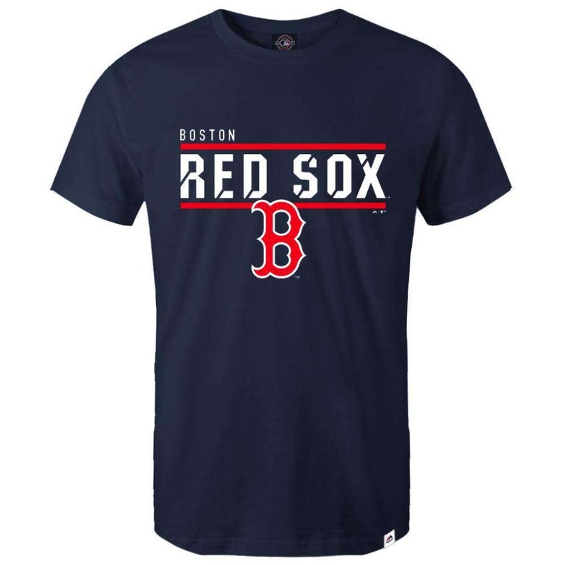 Boston Red Sox Majestic MLB Team Flex T-Shirt – Navy