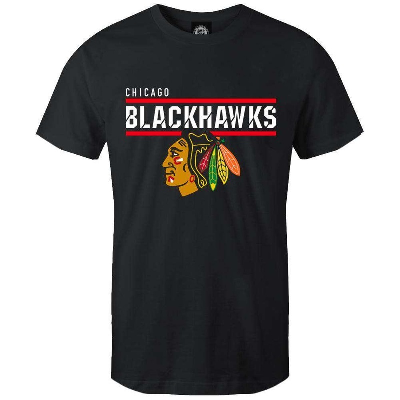 Chicago Blackhawks Majestic NHL Team Flex T-Shirt – Black