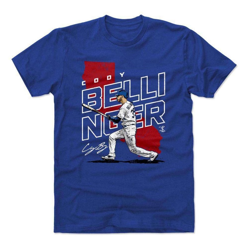 Cody Bellinger Los Angeles Dodgers 500 Level MLB Player T-Shirt – Blue