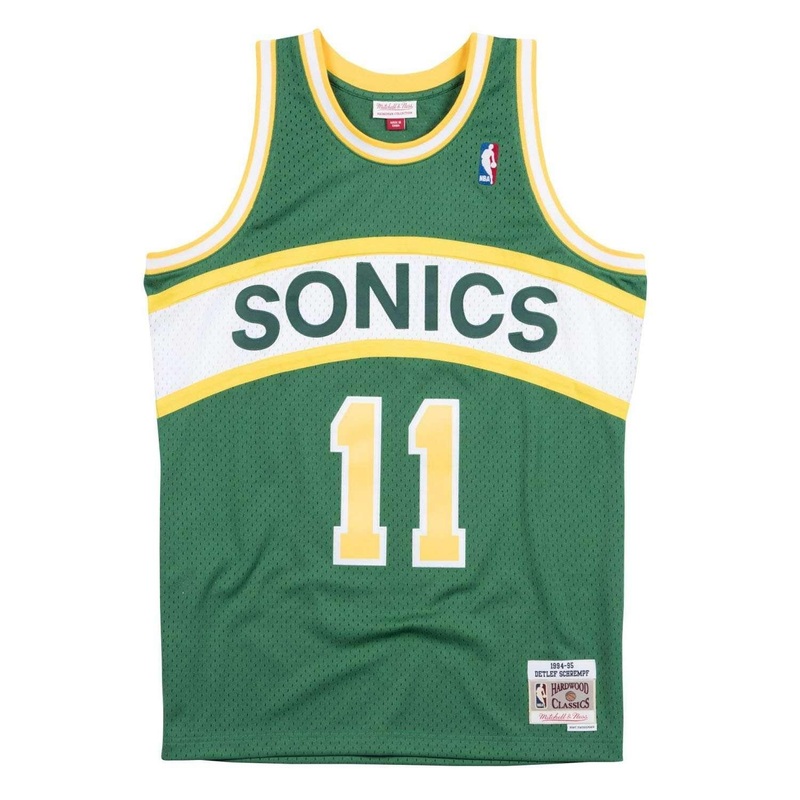 Detlef Schrempf Seattle Supersonics Mitchell & Ness NBA Swingman Jersey – Green