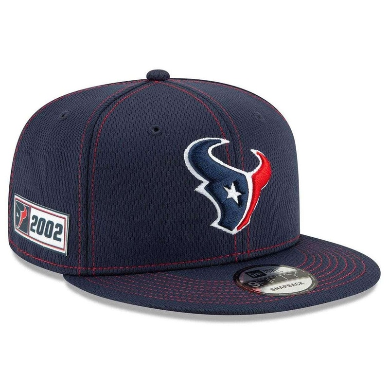 Houston Texans New Era NFL 2019 Sideline Road 9FIFTY Snapback Hat – Navy
