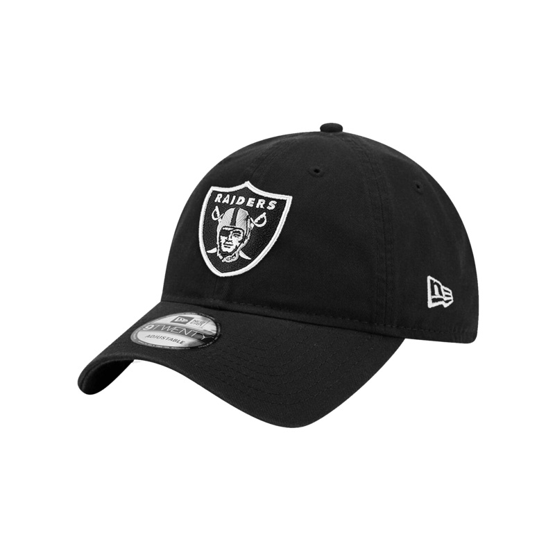 Las Vegas Raiders New Era NFL Team 9TWENTY Strapback Hat – Black