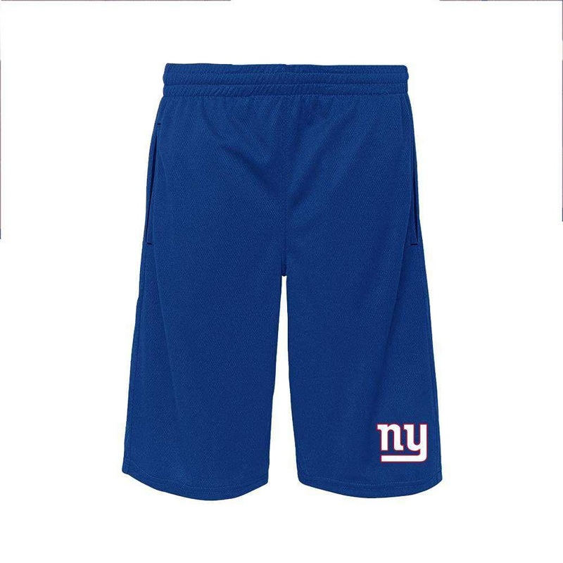 Youths New York Giants Outerstuff NFL Performance Vector Shorts – Blue