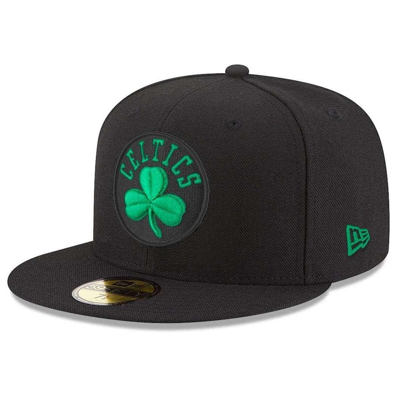 Boston Celtics New Era NBA Team Pop 59FIFTY Fitted Hat – Black