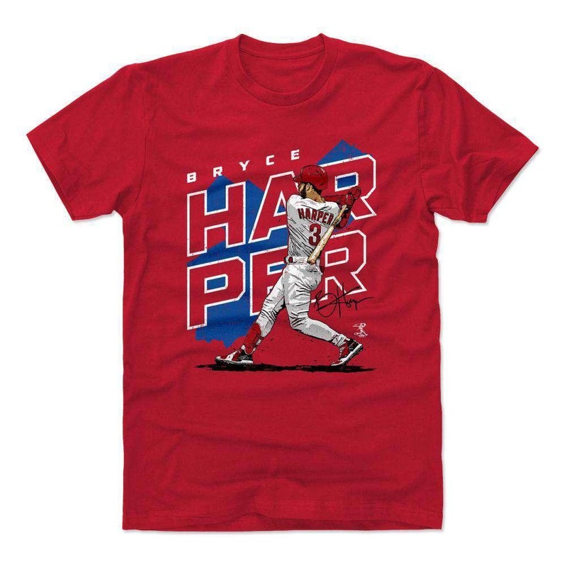 Bryce Harper MLB Player T-Shirt – Red