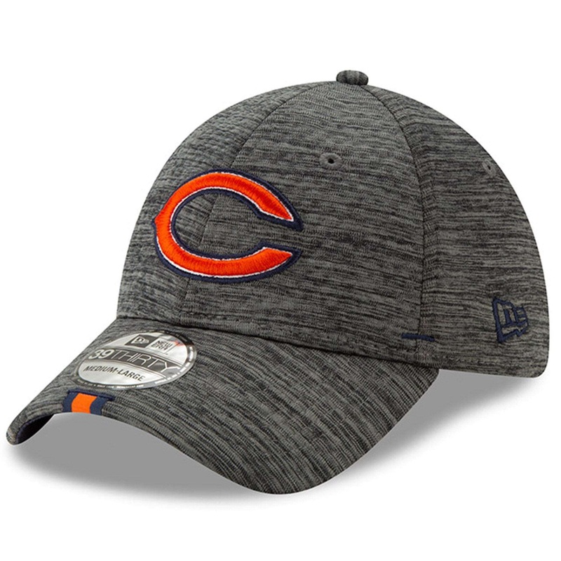 Chicago Bears New Era 2019 NFL Training Camp 39THIRTY Stretch-Fit Hat – Graphite