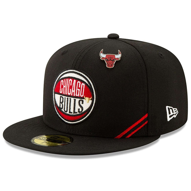 Chicago Bulls New Era 2019 NBA Draft 59FIFTY Fitted Hat – Black