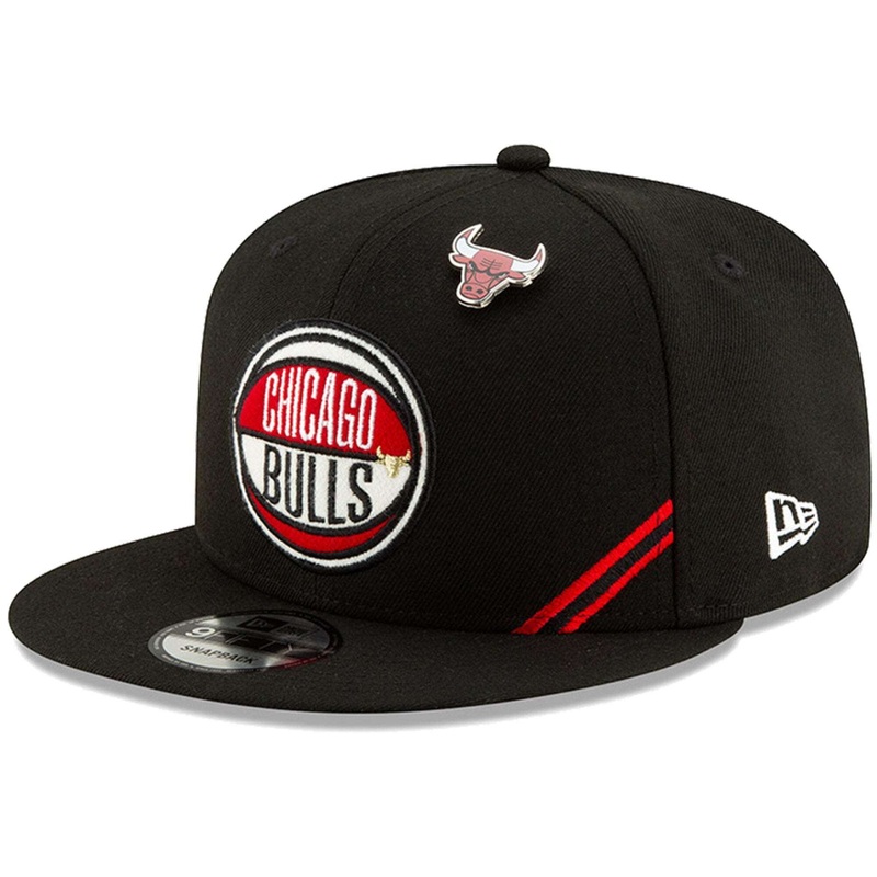 Chicago Bulls New Era 2019 NBA Draft 9FIFTY Snapback Hat – Black