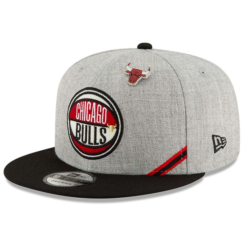 Chicago Bulls New Era 2019 NBA Draft 9FIFTY Snapback Hat – Heather