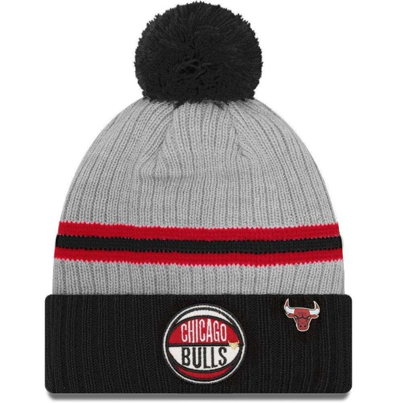Chicago Bulls New Era 2019 NBA Draft Knit Beanie – Heather