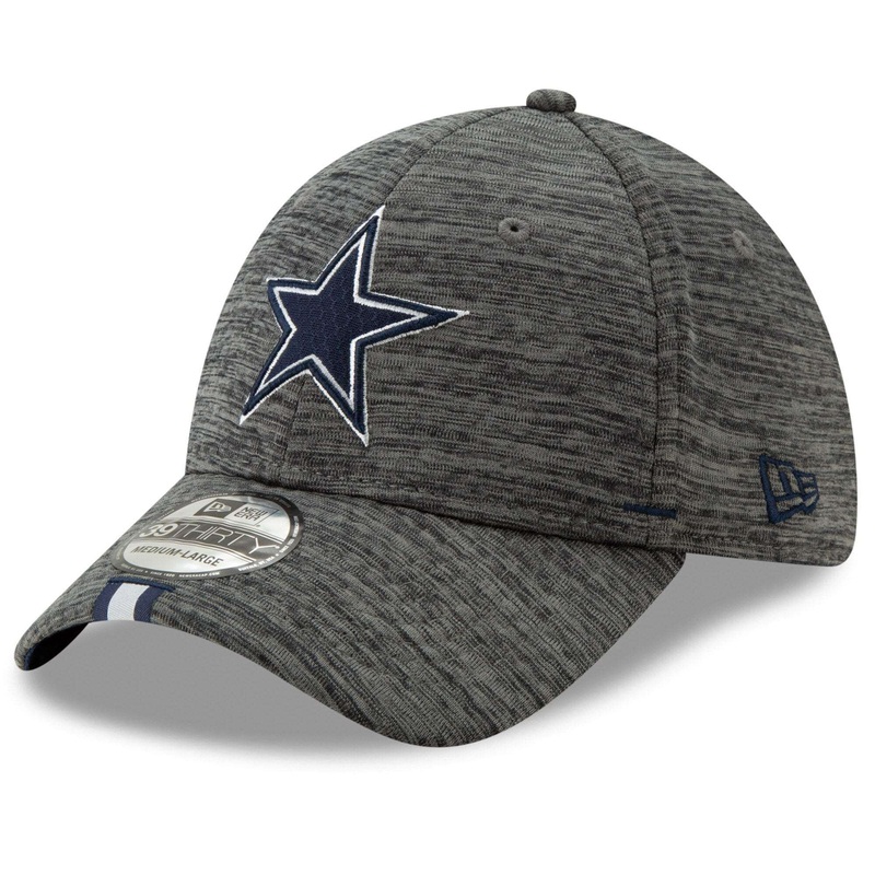 Dallas Cowboys New Era 2019 NFL Training Camp 39THIRTY Stretch-Fit Hat – Graphite