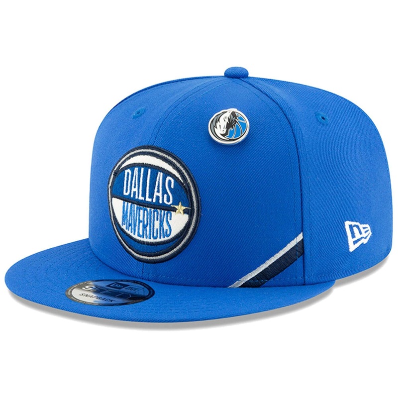 Dallas Mavericks New Era 2019 NBA Draft 9FIFTY Snapback Hat – Blue