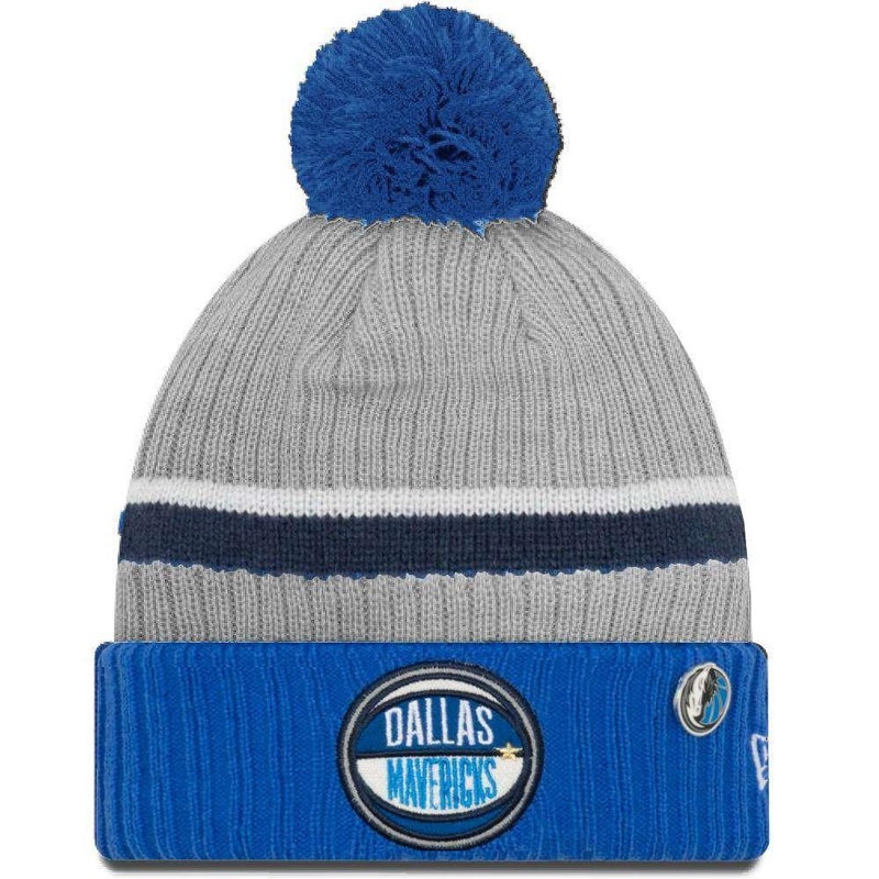 Dallas Mavericks New Era 2019 NBA Draft Knit Beanie – Heather