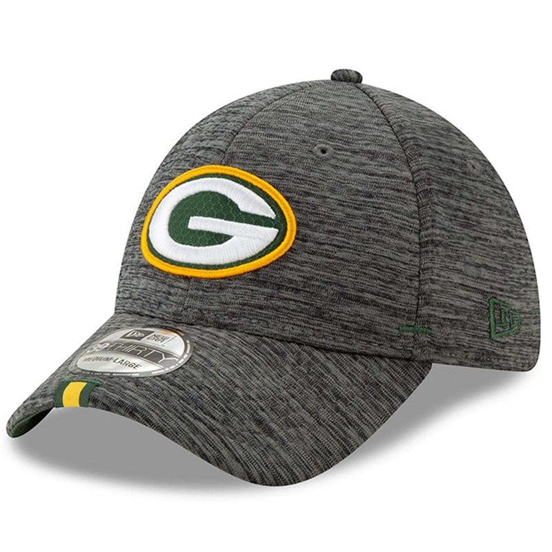 Green Bay Packers New Era 2019 NFL Training Camp 39THIRTY Stretch-Fit Hat – Graphite