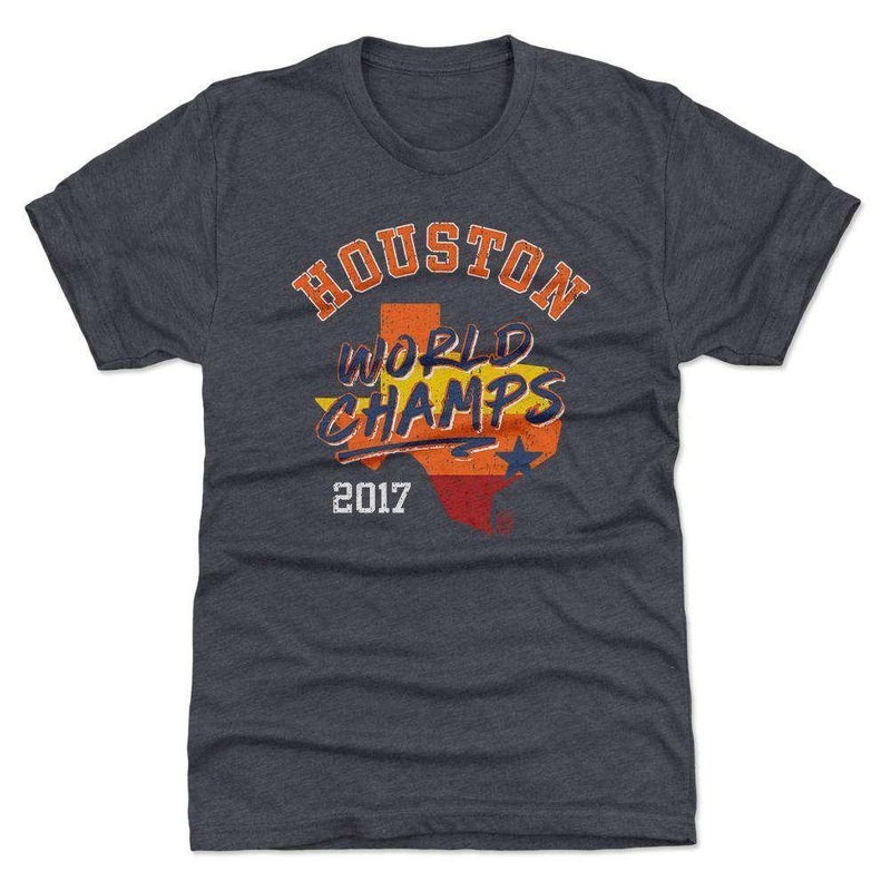Houston Astros 500 Level MLB 2017 World Champs T-Shirt – Tri Navy
