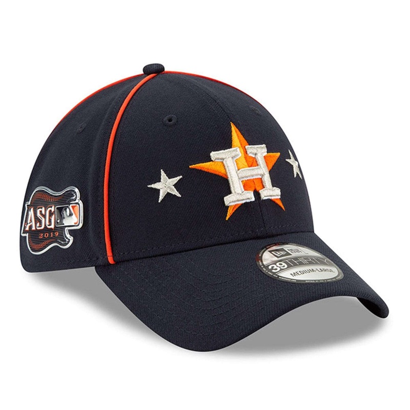 Houston Astros New Era MLB 2019 All Star 39THIRTY Stretch-Fit Curve Hat – Navy