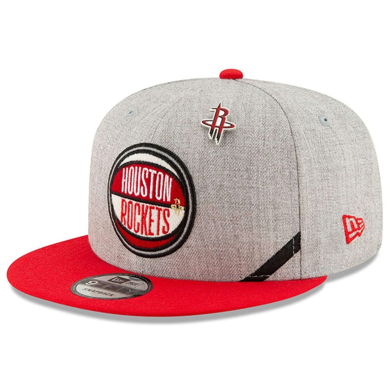 Houston Rockets New Era 2019 NBA Draft 9FIFTY Snapback Hat – Heather