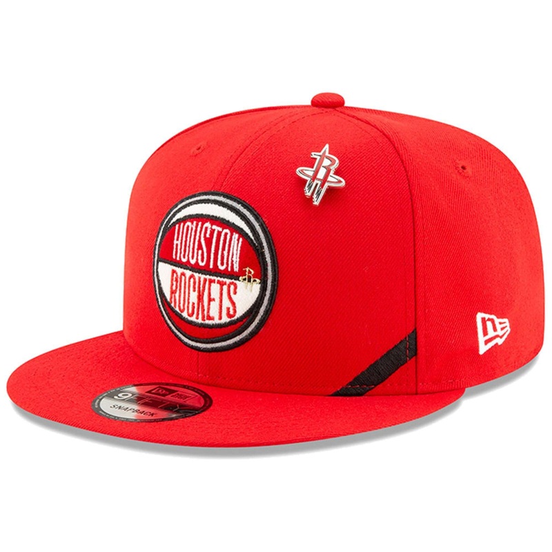 Houston Rockets New Era 2019 NBA Draft 9FIFTY Snapback Hat – Red