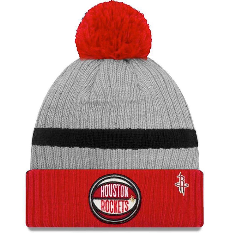Houston Rockets New Era 2019 NBA Draft Knit Beanie – Heather