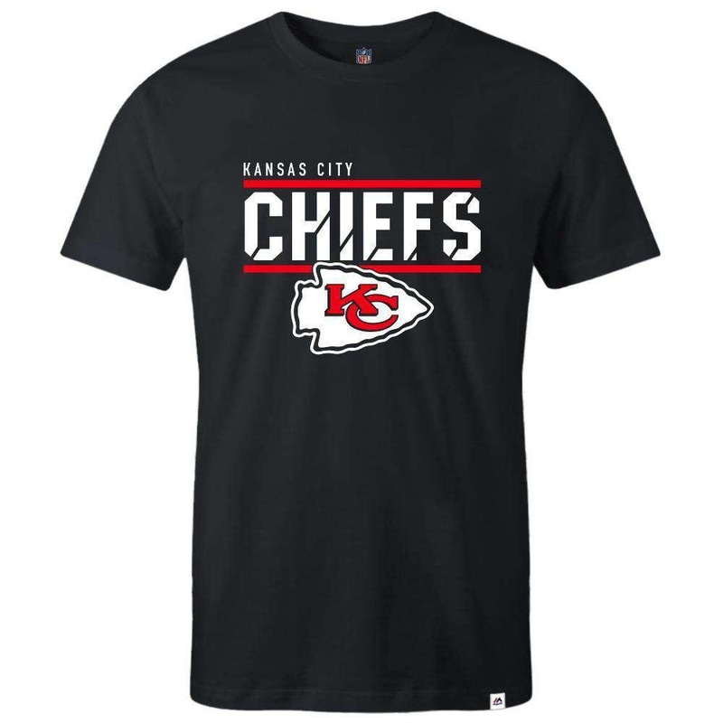 Kansas City Chiefs Majestic NFL Team Flex T-Shirt – Black