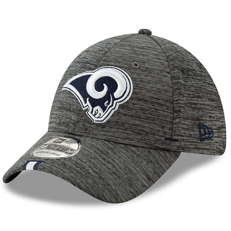Los Angeles Rams New Era 2019 NFL Training Camp 39THIRTY Stretch-Fit Hat – Graphite
