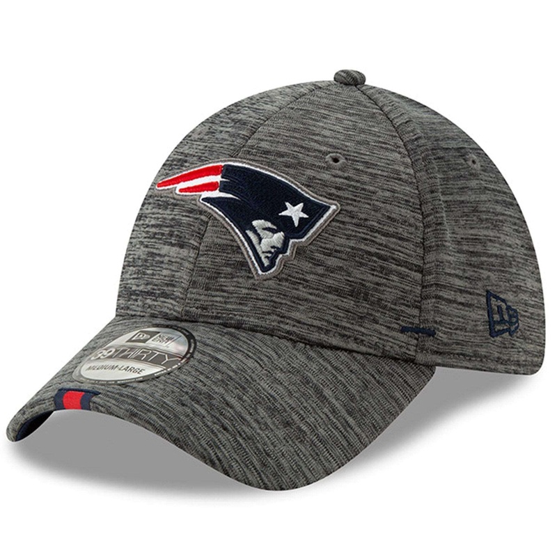 New England Patriots New Era 2019 NFL Training Camp 39THIRTY Stretch-Fit Hat – Graphite