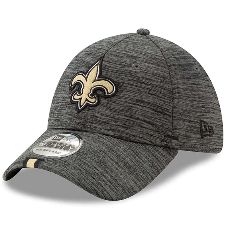 New Orleans Saints New Era 2019 NFL Training Camp 39THIRTY Stretch-Fit Hat – Graphite