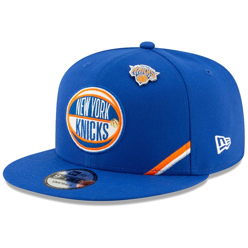 New York Knicks New Era 2019 NBA Draft 9FIFTY Snapback Hat – Blue