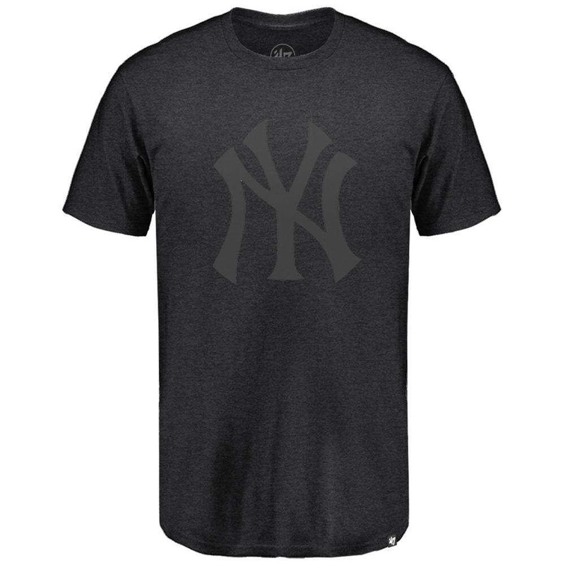 New York Yankees ’47 MLB Black Imprint T-Shirt – Charcoal Marle
