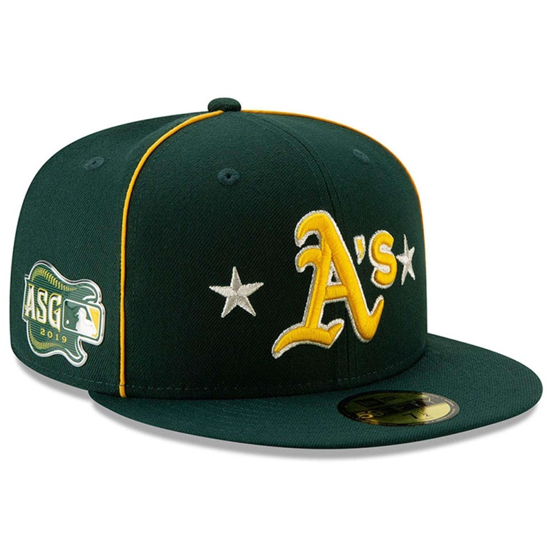 Oakland Athletics New Era MLB 2019 All Star 59FIFTY Fitted Hat – Green