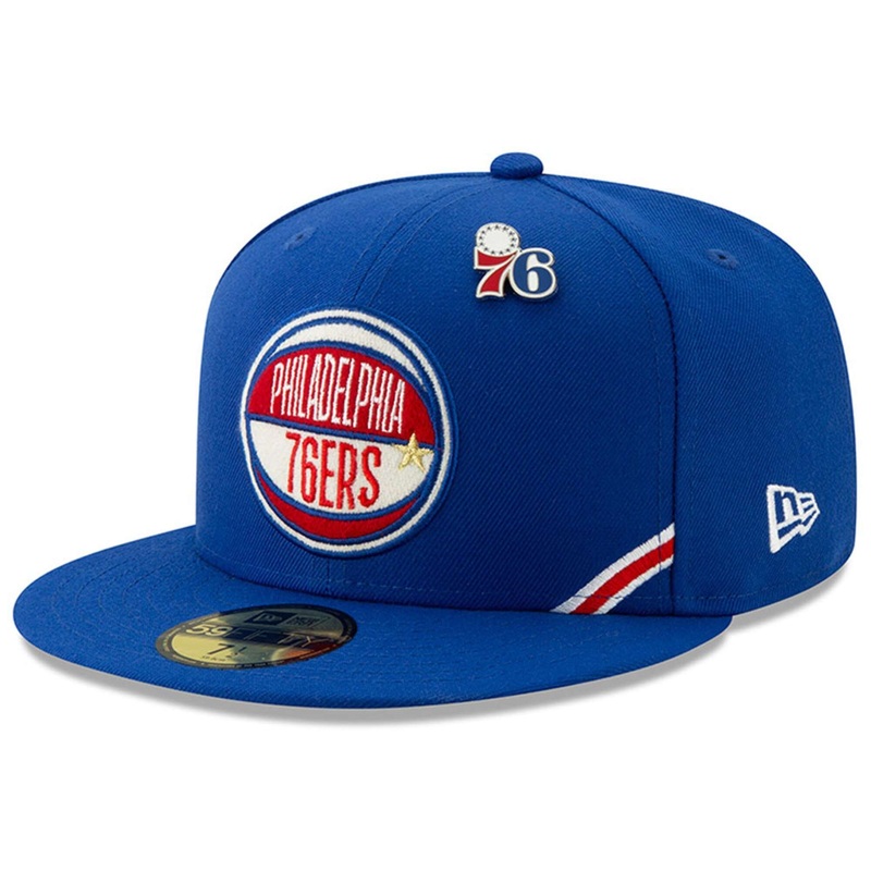 Philadelphia 76ers New Era 2019 NBA Draft 59FIFTY Fitted Hat – Blue