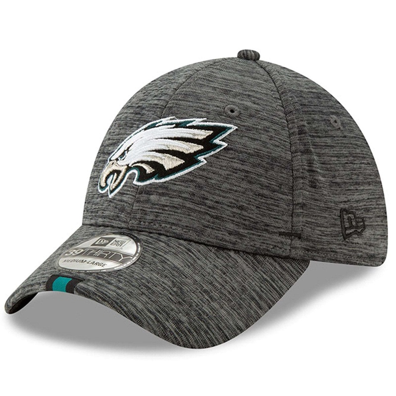 Philadelphia Eagles New Era 2019 NFL Training Camp 39THIRTY Stretch-Fit Hat – Graphite
