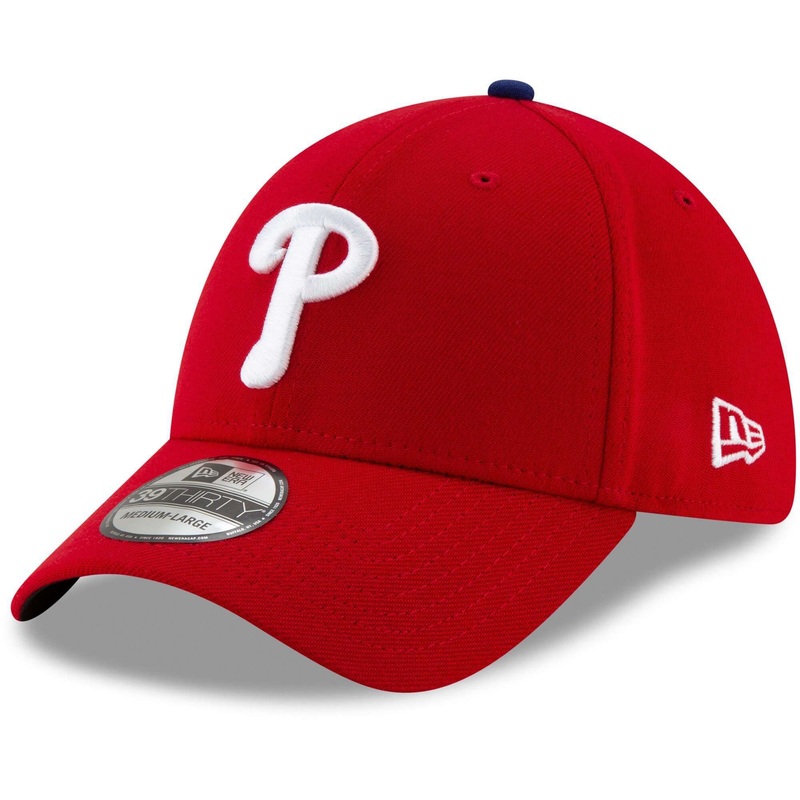 Philadelphia Phillies New Era MLB Team Classic 39THIRTY Curve Hat – Red