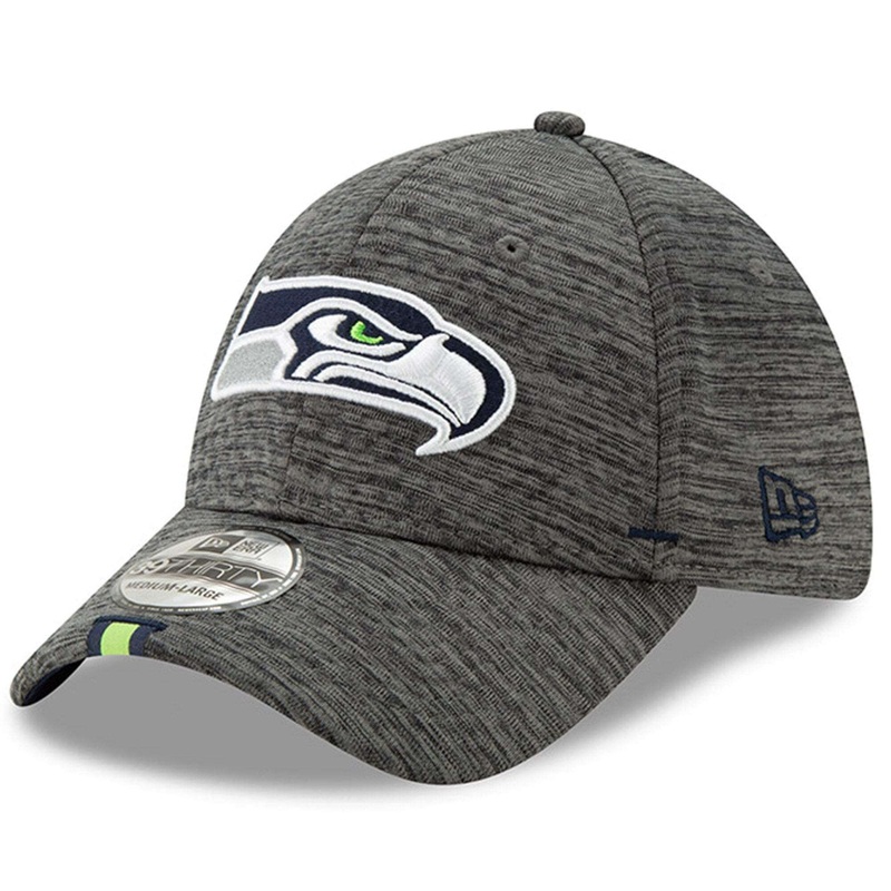 Seattle Seahawks New Era 2019 NFL Training Camp 39THIRTY Stretch-Fit Hat – Graphite