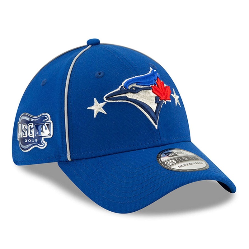 Toronto Blue Jays New Era MLB 2019 All Star 39THIRTY Stretch-Fit Curve Hat – Blue
