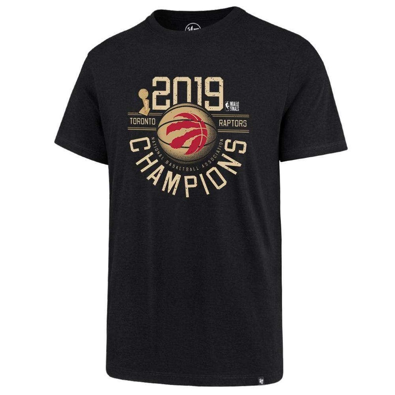 Toronto Raptors ’47 NBA 2019 Champions Splitter T-Shirt – Black