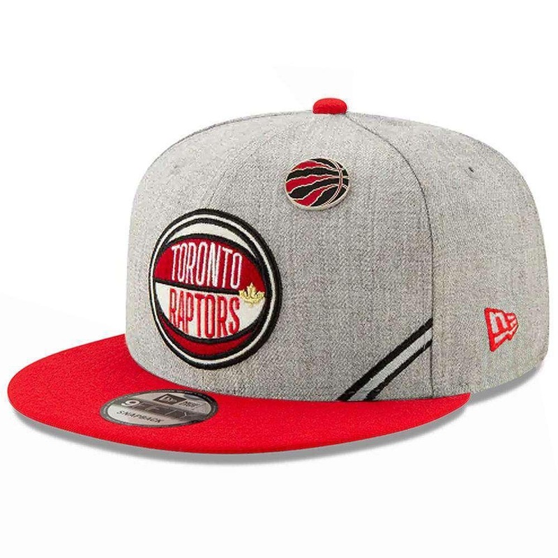 Toronto Raptors New Era 2019 NBA Draft 9FIFTY Snapback Hat – Heather