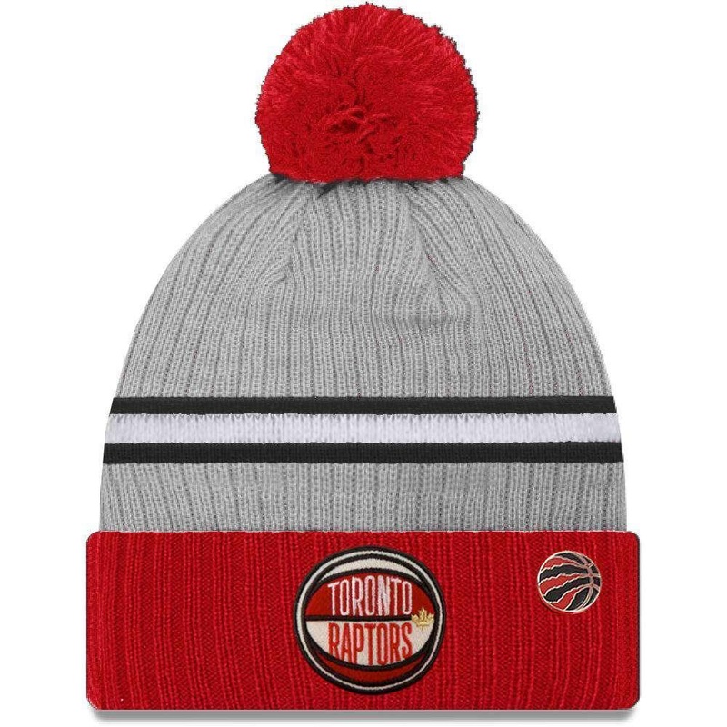 Toronto Raptors New Era 2019 NBA Draft Knit Beanie – Heather