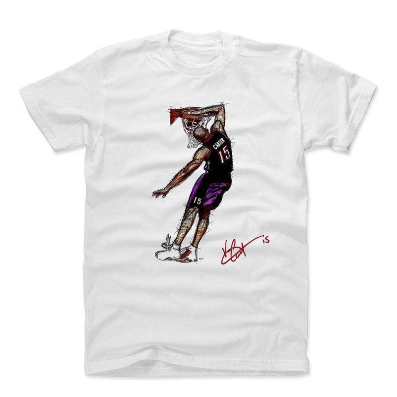 Vince Carter Toronto Raptors 500 Level NBA Honey T-Shirt – White